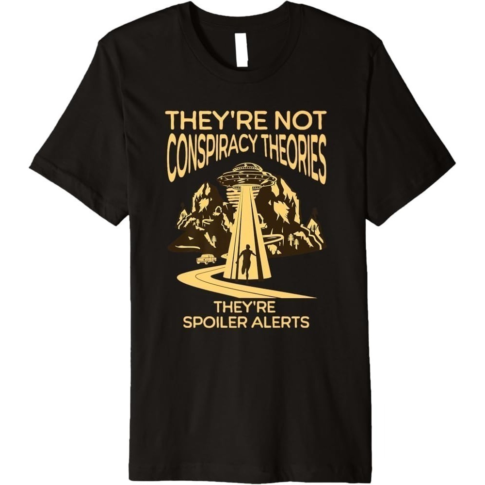 Ufo Alien Disclosure Conspiracy Theory Premium Tshirt